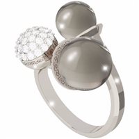 Anello Rebecca Donna Boulevard in Bronzo Quarzo idrotermale BHBABF11-14 - BHBABF11-13